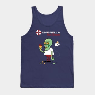 Umbrella Ice Cream Tank Top